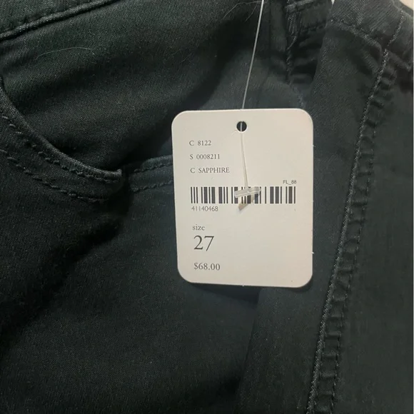 Free People Dark Green Skinny Pants - Picture 6 of 8